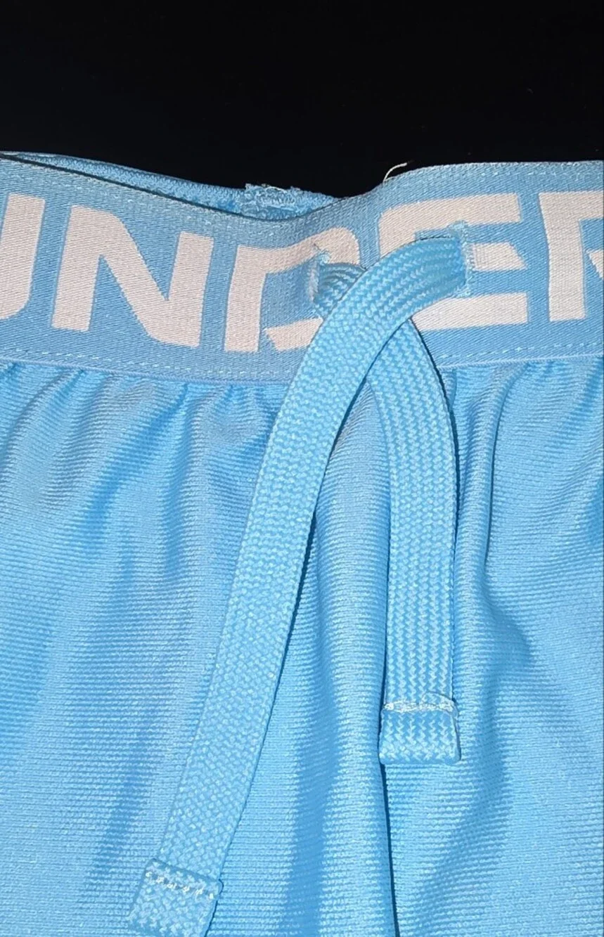 Under Armour Light Blue Athletic Shorts